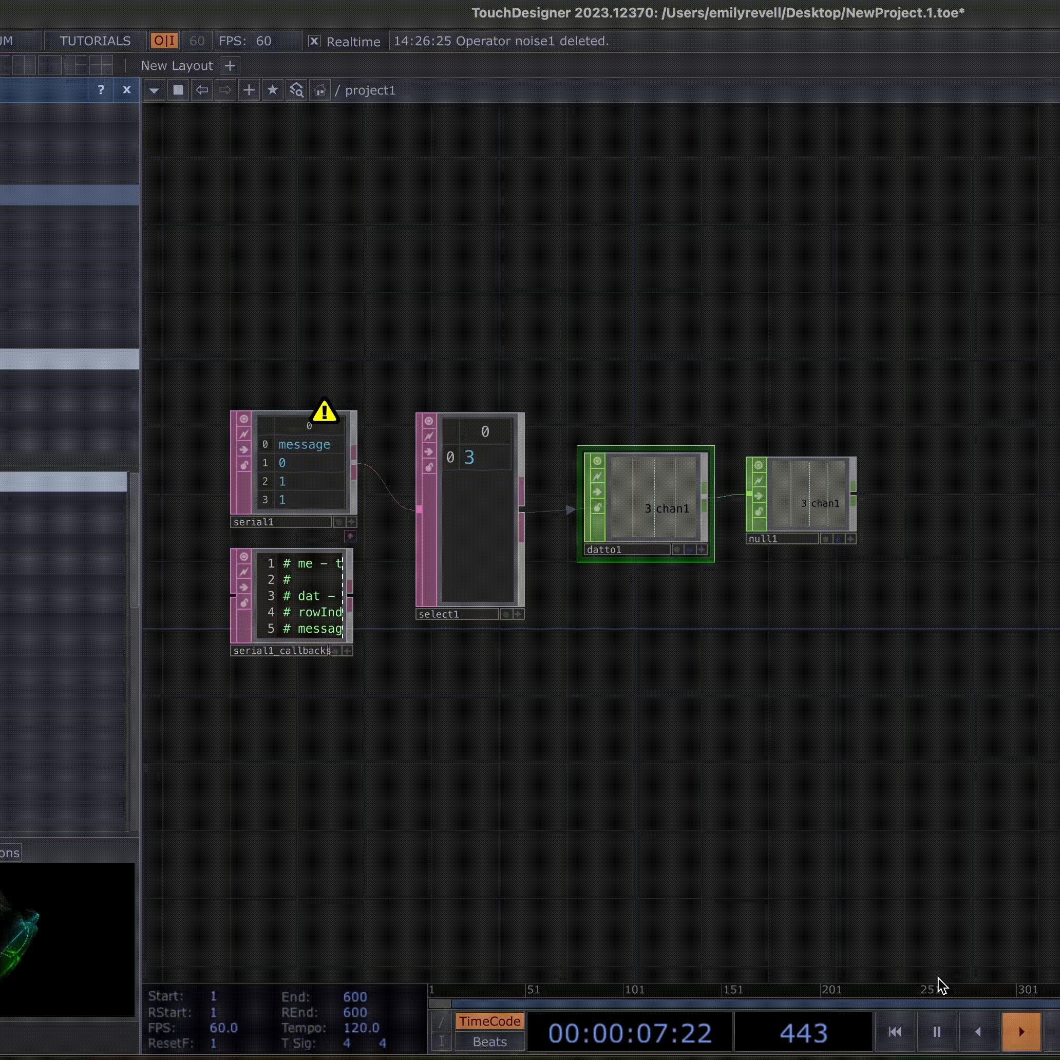 This is our files slowly being built up. We added more values and tired to follow Steve's instructions. Admittidly this portion of the activity was hard due to getting used to the complicated UI. 